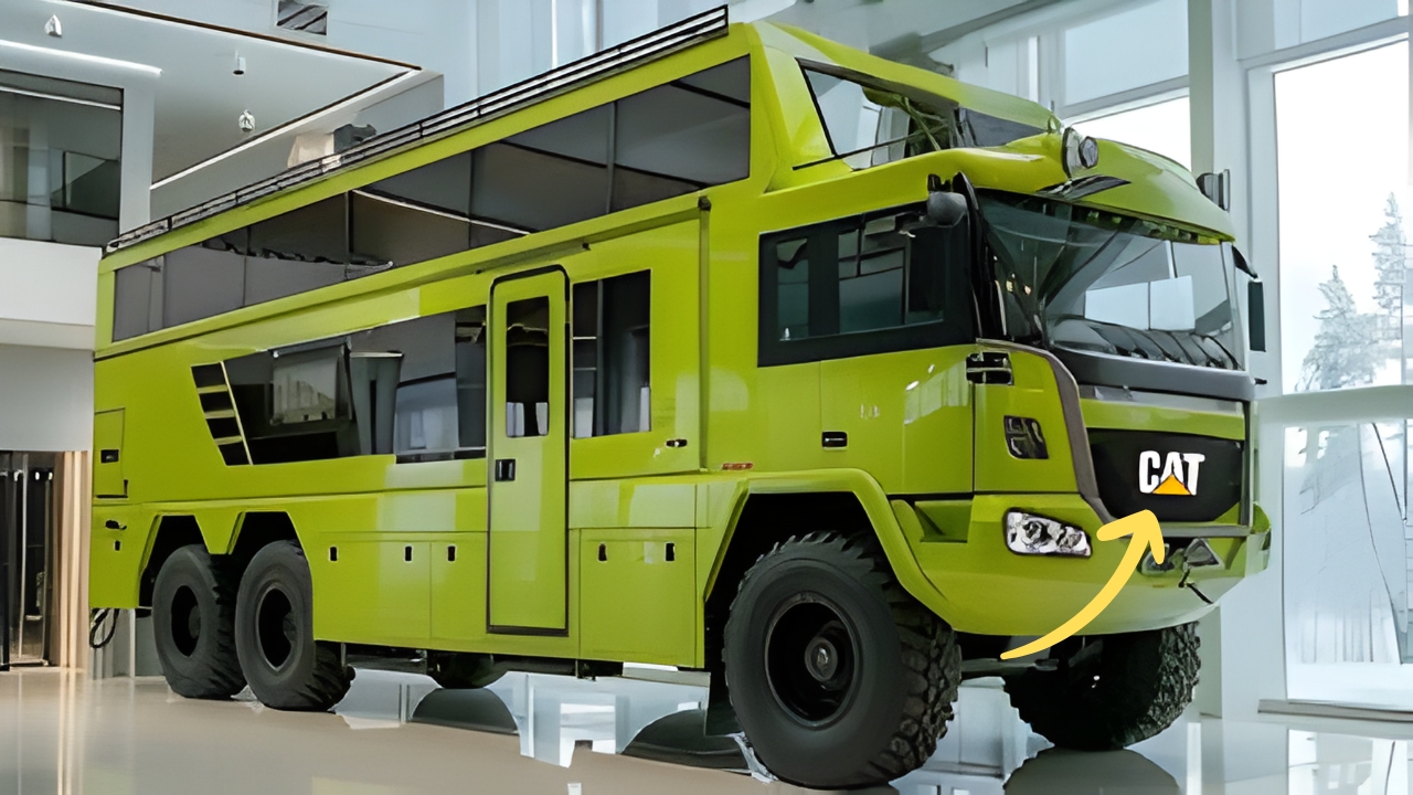 Caterpillar Double Decker 6×6 Motorhome