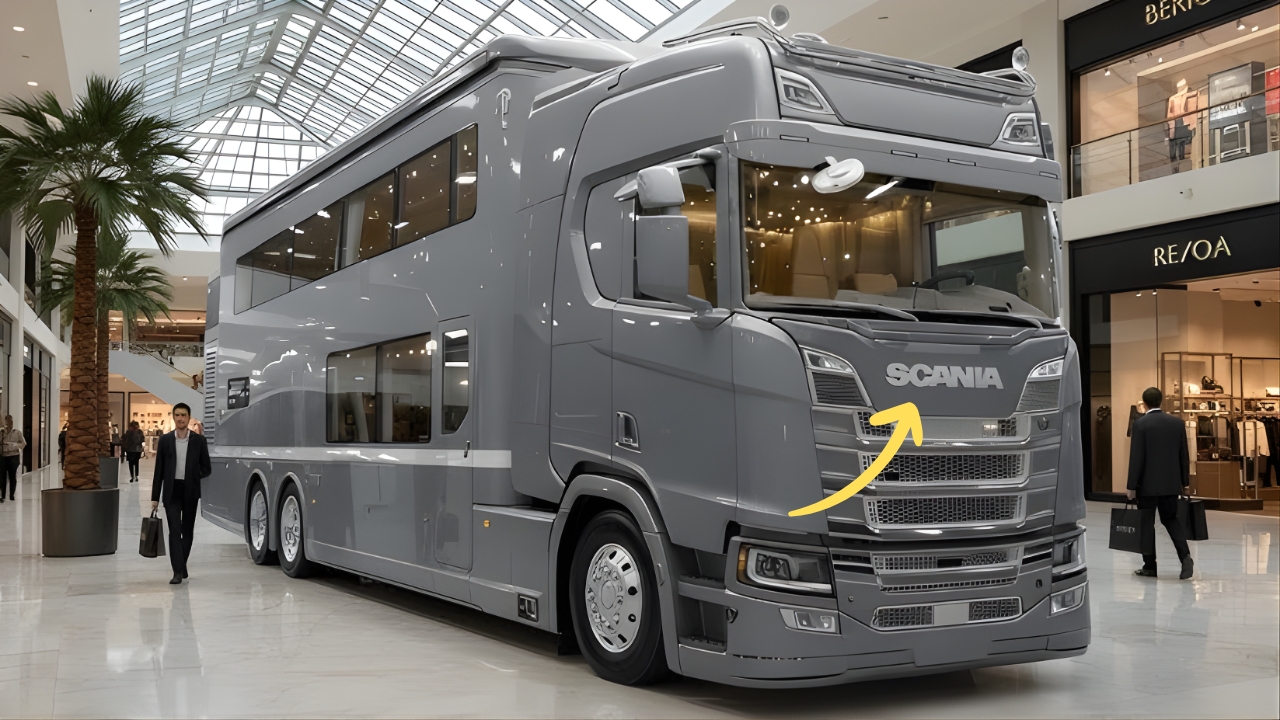 Scania Double Decker Motorhome